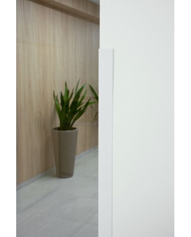 Lišta Strend Pro CS147, Alu 1500x40x0,8 mm, biela, 0,8 mm, rohová,