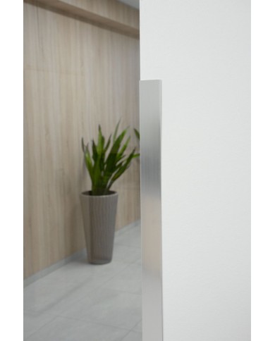 Lišta Strend Pro CS147, Alu 1500x40x0,8 mm, strieborná lesklá, 0,8 mm, rohová