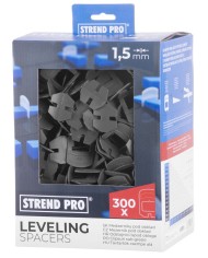 Medzerník L Strend Pro LS230T, nivelačný, pod obklad, 1.5 mm, bal. 300 ks, plast sivý