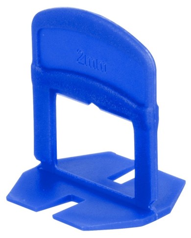 Medzerník L Strend Pro LS230T, nivelačný, pod obklad, 2.0 mm, bal. 300 ks, plast modrý