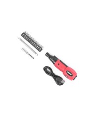 Skrutkovač Strend Pro NPT-SDD3.6V, akumulátorový + 12 bitov