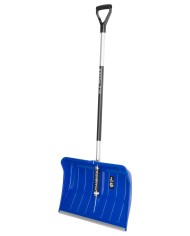 Odhrňovač ALPINUS ALUTUBE, 550x385/1460 mm, lopata na sneh, odhŕňač, ALU násada, mix farieb, ZMONTOVANÝ