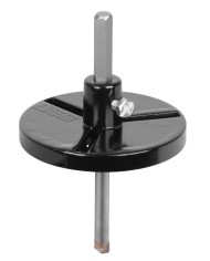 Unášač vyrezávacích koruniek Strend Pro, s vrtákom, ALU 33-43-53-67-73-83 mm