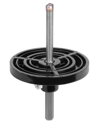 Unášač vyrezávacích koruniek Strend Pro, s vrtákom, ALU 33-43-53-67-73-83 mm