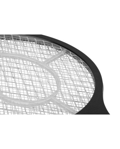 Lapač hmyzu Strend Pro, elektrická raketa, čierna, 47x18 cm