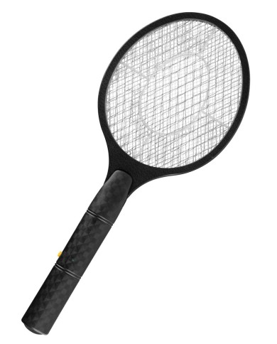 Lapač hmyzu Strend Pro, elektrická raketa, čierna, 47x18 cm