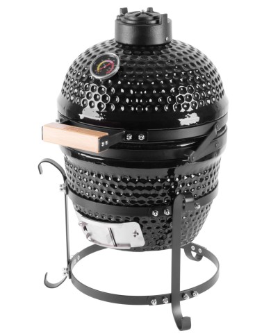 Gril Strend Pro Kamado Egg 13", priemer 27 cm, gril. výška 34,5 cm, čierny, 35x40,5x55 cm