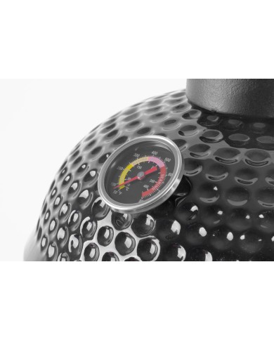 Gril Strend Pro Kamado Egg 13", priemer 27 cm, gril. výška 34,5 cm, čierny, 35x40,5x55 cm