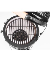 Gril Strend Pro Kamado Egg 13", priemer 27 cm, gril. výška 34,5 cm, čierny, 35x40,5x55 cm