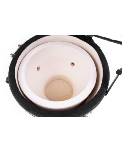 Gril Strend Pro Kamado Egg 13", priemer 27 cm, gril. výška 34,5 cm, čierny, 35x40,5x55 cm