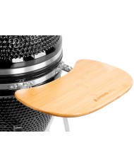 Gril Strend Pro Kamado Egg 21", priemer 46,7 cm, gril výška 91 cm, čierny, 130x73x122 cm