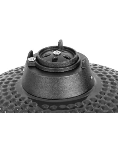 Gril Strend Pro Kamado Egg 21", priemer 46,7 cm, gril výška 91 cm, čierny, 130x73x122 cm