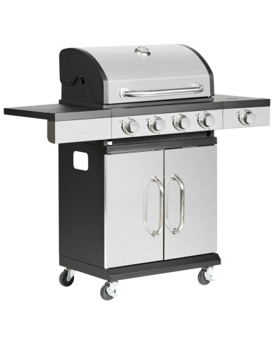 Gril Strend Pro Forbes, BBQ, plynový 4+1 horáky