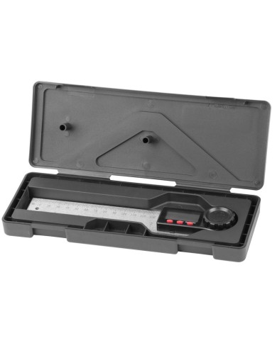 Pravítko Strend Pro, digitálne, uhlové 200 mm, nerezové, INOX, uholník