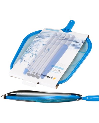 Sieťka Strend Pro Pool, na lístie, s násadou/tyčou 48"/122 cm, bazénová