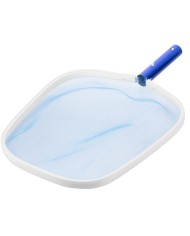 Sieťka Strend Pro Pool PE, blue, na lístie, hliníkový rám, bez násady/tyče, bazénová, 50x31 cm