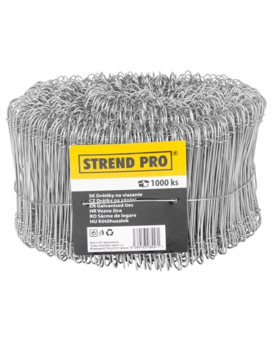 Drôt Strend Pro WGT10, 1.1x100 mm, na viazanie železa, 1000 ks, Zn