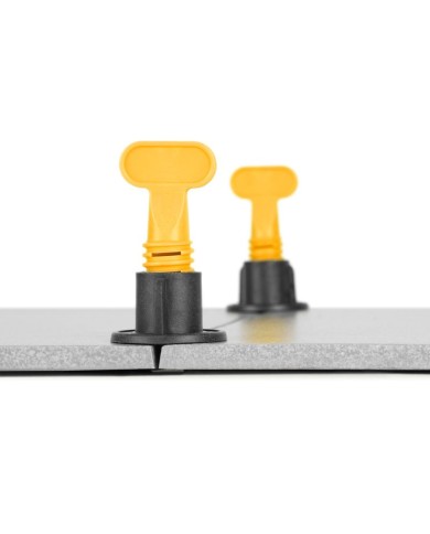 Sada nivelačná Strend Pro LS205, 1x kľúč, 50x T-medzerník, 50x klobúčik