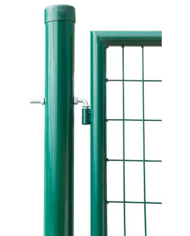 Brána Strend Pro METALTEC DUO, 3580/1450/100x50 mm, zelená, dvojkrídlová, záhradná, ZN+PVC, RAL6005