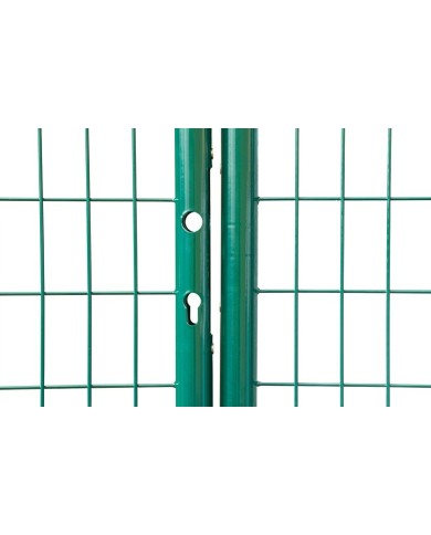 Brána Strend Pro METALTEC DUO, 3580/1450/100x50 mm, zelená, dvojkrídlová, záhradná, ZN+PVC, RAL6005