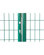 Brána Strend Pro METALTEC DUO, 3580/1450/100x50 mm, zelená, dvojkrídlová, záhradná, ZN+PVC, RAL6005