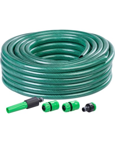 Hadica Strend Pro Economic, 1/2", L-20 M, sada adaptér, dýza, spojky, záhradná