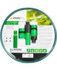 Hadica Strend Pro Economic, 1/2", L-20 M, sada adaptér, dýza, spojky, záhradná