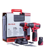 Skrutkovač Worcraft CD-12LiA, 2xLi-ion 1.3Ah, kufrík