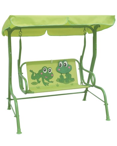 Hojdačka LEQ SANDIA Rana, detská, 115x75x110 cm, žaba