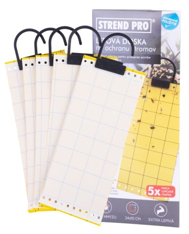 Doska Strend Pro, na ochranu stromov pred škodcami, lepová, s háčikom, bal. 5ks