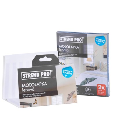Moľolapka Strend Pro, lepová, 21x11 cm, bal. 2 ks