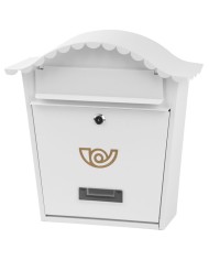 Schránka NAPOLEON B 365x365x135 mm, poštová, biela