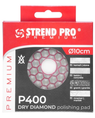 Podložka Strend Pro Premium, 100 mm, P400, diamantová, brúsna, leštiaca