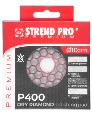 Podložka Strend Pro Premium, 100 mm, P400, diamantová, brúsna, leštiaca