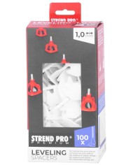 Medzerník Strend Pro Premium LS122 nivelačný, 1.0 mm, bal. 100 ks, biely