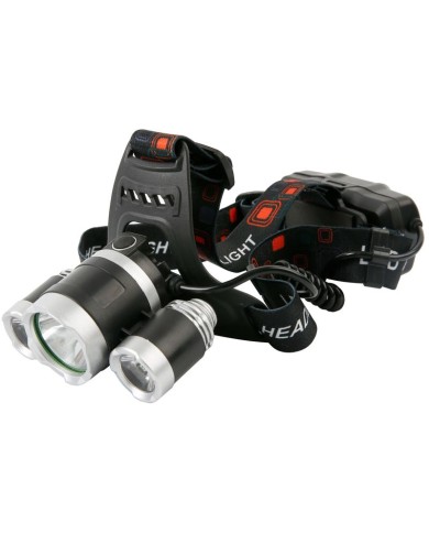 Čelovka Strend Pro Headlight H931, T6+2 XPE LED, 300 lm, 1200 mAh, USB nabíjanie