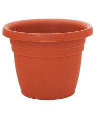 Kvetináč ICS THEA 18x14 cm, farba terakota, plast