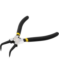 Kliešte Strend Pro P0182B 180 mm, na hriadeľ a poistné krúžky, ohnuté