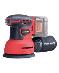 Brúska Worcraft CRS-S20Li ShareSYS, 125mm, excentrická, 20V Li-ion