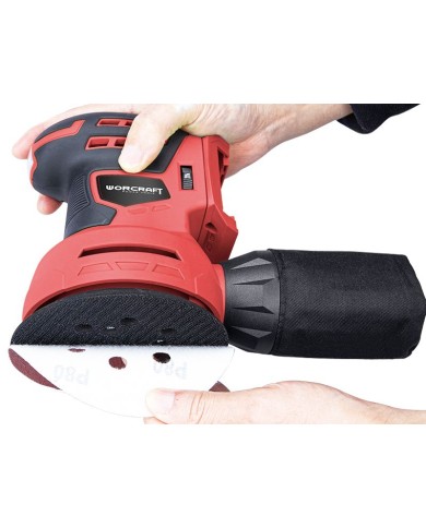 Brúska Worcraft CRS-S20Li ShareSYS, 125mm, excentrická, 20V Li-ion