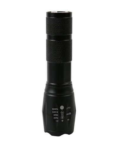 Svietidlo Strend Pro Flashlight FL001, T6 150 lm, AluBody, ZOOM, 2200 mAh, power bank, USB nabíjanie