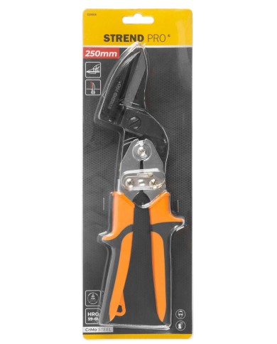 Nožnice Strend Pro AS205, na plech, vyosené