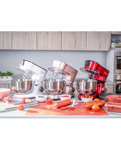 Kuchynský robot MagicHome, Lenotre, 1000W, 230V, 3v1, červeno-čierny