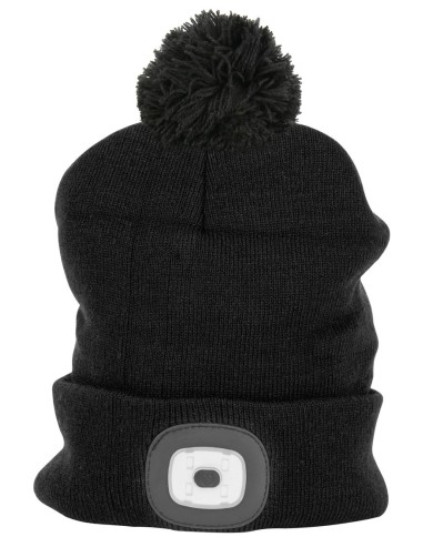 Čiapka Strend Pro Wahoo čierna L, 4x SMD LED, 60 lm, s brmbolcom