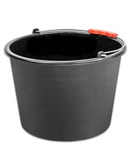 Vedro ReCycled® 16 lit, stavebné, plast, plastový úchyt, čierne
