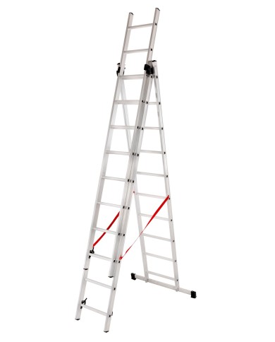 Rebrík Strend Pro DW3 Home, hliníkový, 3x10, max. 150 kg