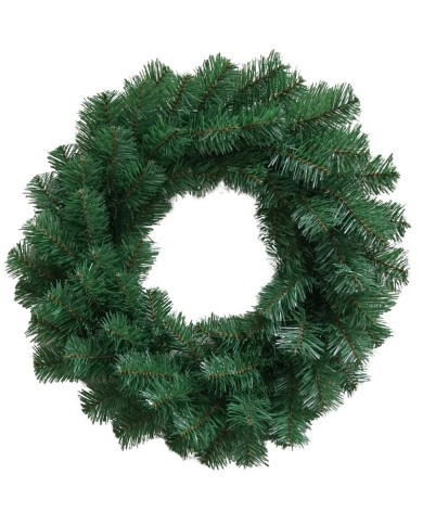 Veniec MagicHome Vianoce, prírodný, 45 cm, 70 vetiev, STANDARD