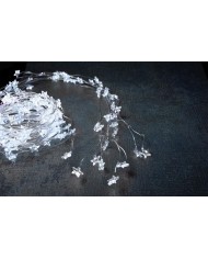 Reťaz MagicHome Vianoce Twisted Stars 180S, 180x micro star LED studená biela, jednoduché svietenie, 230V, 50 Hz, IP44, exteriér