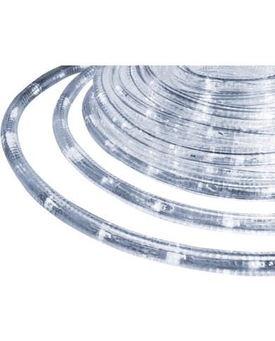 Reťaz MagicHome Vianoce Rolight, 240x LED studená biela, 230 V, IP44, exteriér, osvetlenie, L-10 m