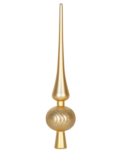 Gule MagicHome Vianoce, sada, 21 ks, 6 cm, zlaté, špic, na vianočný stromček